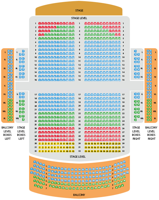 Municipal House Smetana Hall plan